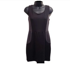 Bebop - cute sleeveless black and grey dress